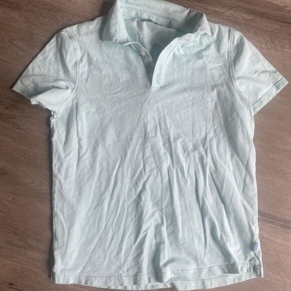 Made Cam Newton Polo Short Sleeve Shirt Light Green Large - Picture 1 of 4